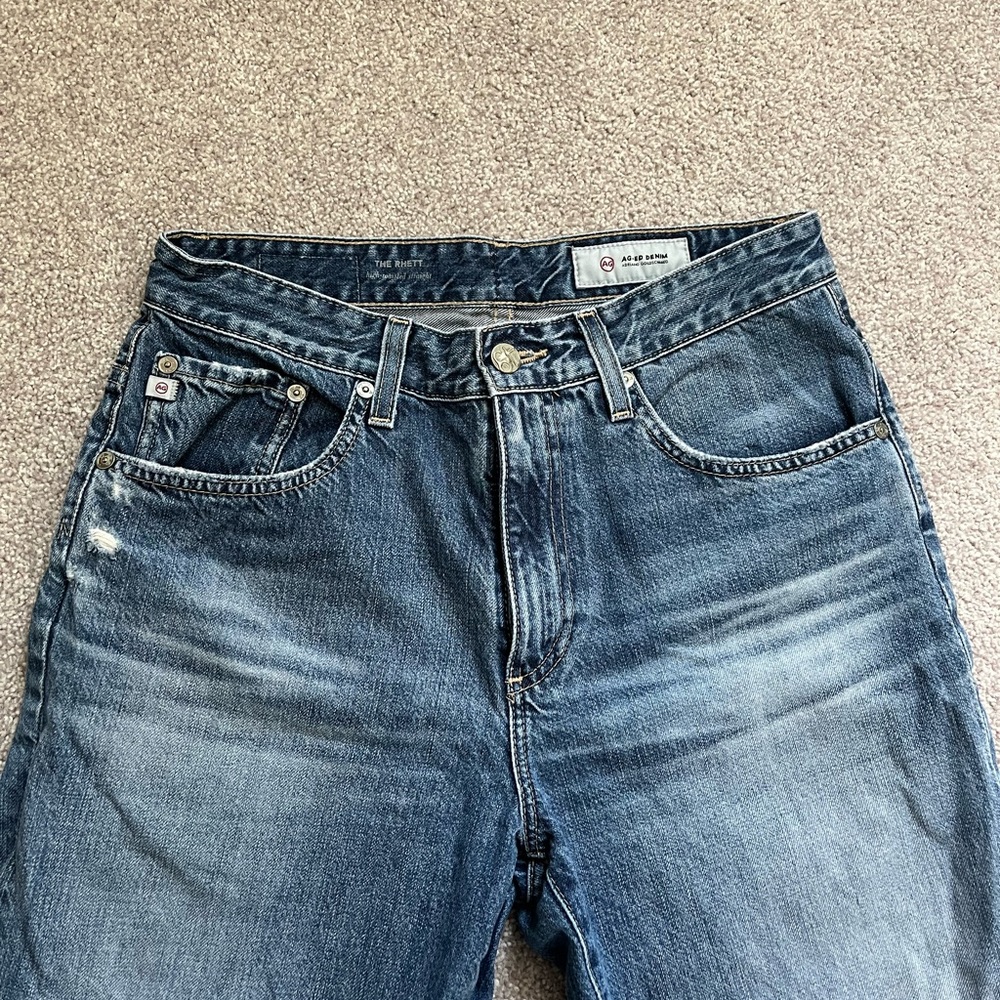 AGOLDE The Rhett High-Waisted Straight